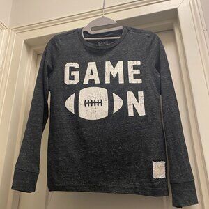 Retro brand "GAME ON" sports shirt